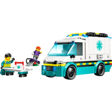LEGO® City Emergency Ambulance Toy Truck - 60451 - 184 Piece Building Set