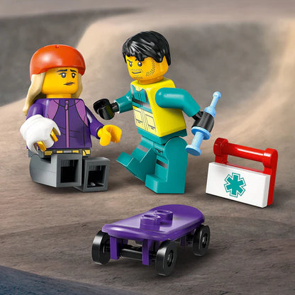 LEGO® City Emergency Ambulance Toy Truck - 60451 - 184 Piece Building Set