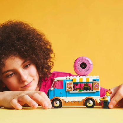 LEGO® City Doughnut Truck Playset Vendor Vehicle - 60452 - 196 Piece Building Set