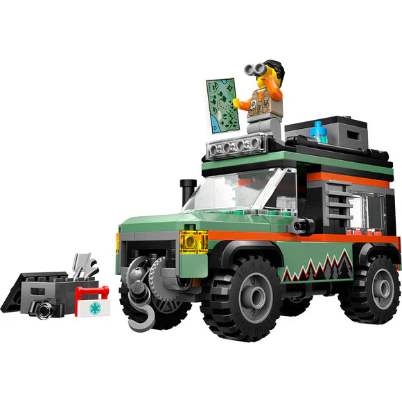 LEGO® City Off-Road 4x4 Mountain Truck, Toy Vehicle Set - 60447 - 221 Piece Building Set