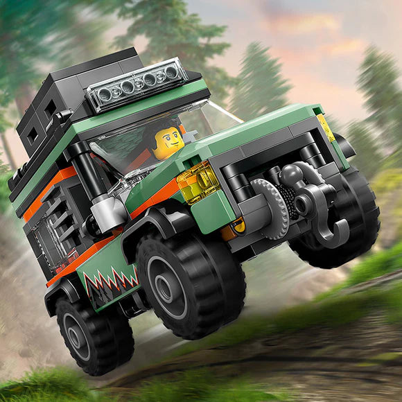 LEGO® City Off-Road 4x4 Mountain Truck, Toy Vehicle Set - 60447 - 221 Piece Building Set