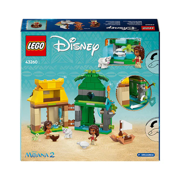 LEGO® | Disney Princess™ Princess Moana’s Island Fun - 43260 - 175 Piece Building Set