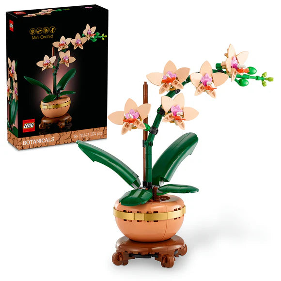 LEGO® Botanicals Mini Orchids 10343 – 274 Piece Floral Building Set