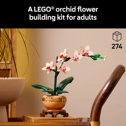 LEGO® Botanicals Mini Orchids 10343 – 274 Piece Floral Building Set