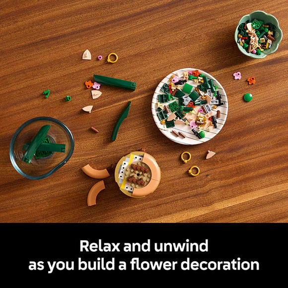 LEGO® Botanicals Mini Orchids 10343 – 274 Piece Floral Building Set