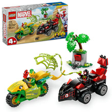 LEGO® Marvel Spidey and his Amazing Friends Spin and Electro Dinosaur Vehicle Chase - 11198 - 124 Piece Building Set