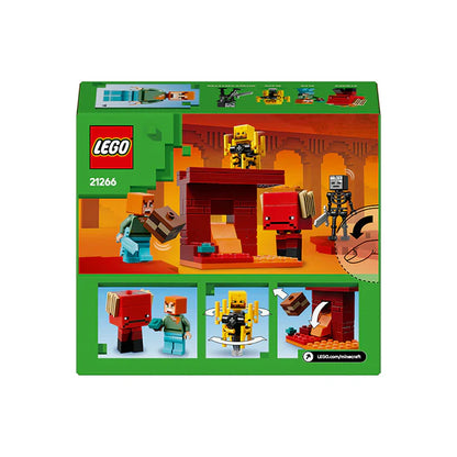 LEGO® Minecraft® The Nether Lava Battle 21266 – 99 Piece Building Set