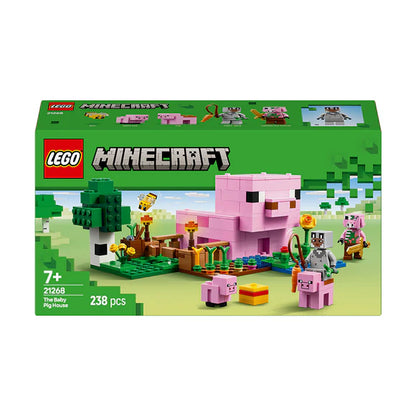 LEGO® Minecraft® The Baby Pig House with Animal Toys - 21268 - 238 Piece Building Set