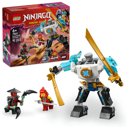 LEGO® NINJAGO® Zane’s Battle Suit Mech Ninja - 71827 - 92 Piece Building Set