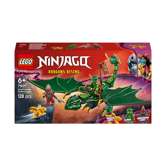 LEGO® NINJAGO® Lloyd’s Green Forest Dragon - 71829 - 130 Piece Building Set