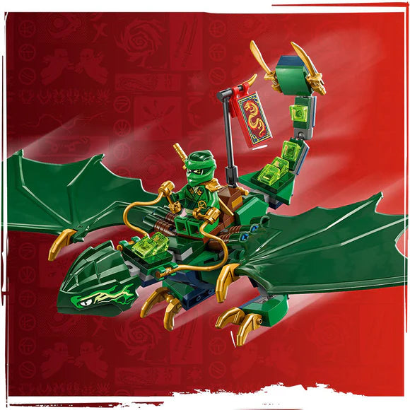 LEGO® NINJAGO® Lloyd’s Green Forest Dragon - 71829 - 130 Piece Building Set