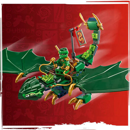 LEGO® NINJAGO® Lloyd’s Green Forest Dragon - 71829 - 130 Piece Building Set
