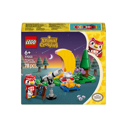 LEGO® Animal Crossing™ Stargazing with Celeste - 77053 - 78 Piece Building Set