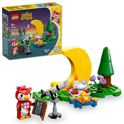 LEGO® Animal Crossing™ Stargazing with Celeste - 77053 - 78 Piece Building Set