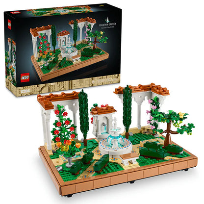 LEGO® ICONS Fountain Garden Home Decor Set for Adults - 10359 - 1302 Piece Building Set