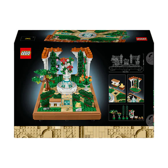 LEGO® ICONS Fountain Garden Home Decor Set for Adults - 10359 - 1302 Piece Building Set