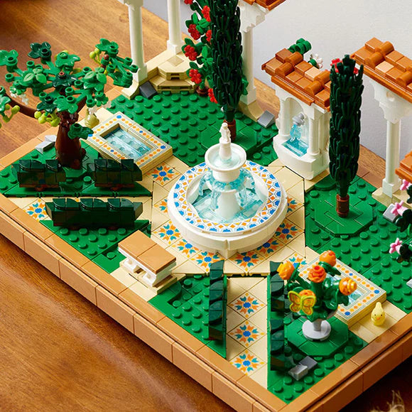 LEGO® ICONS Fountain Garden Home Decor Set for Adults - 10359 - 1302 Piece Building Set