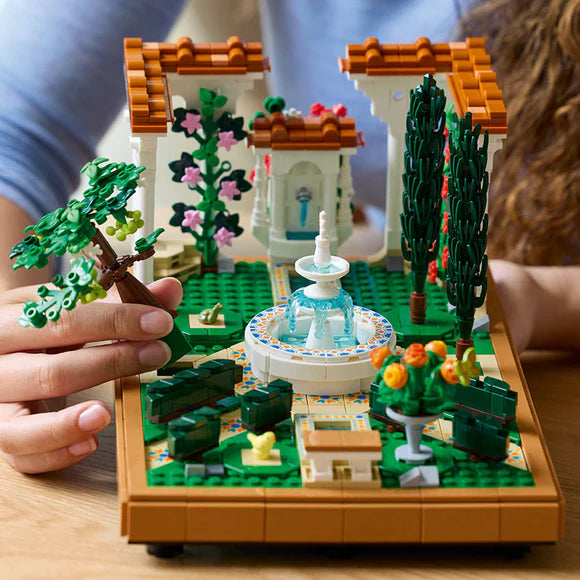 LEGO® ICONS Fountain Garden Home Decor Set for Adults - 10359 - 1302 Piece Building Set