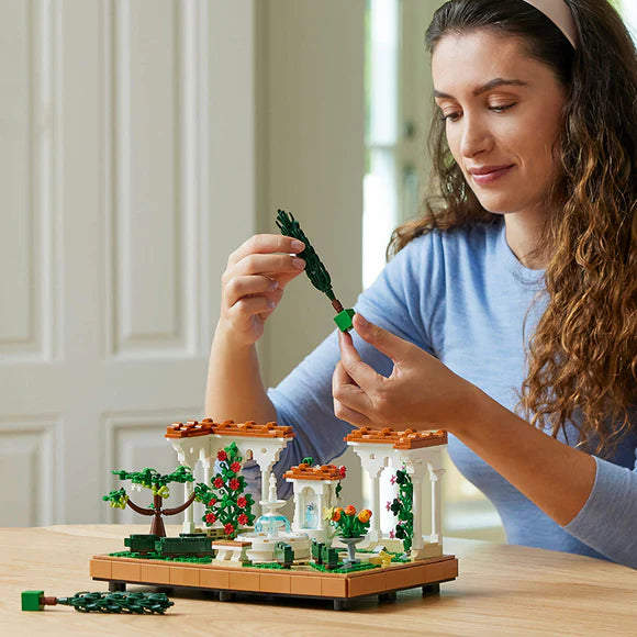 LEGO® ICONS Fountain Garden Home Decor Set for Adults - 10359 - 1302 Piece Building Set
