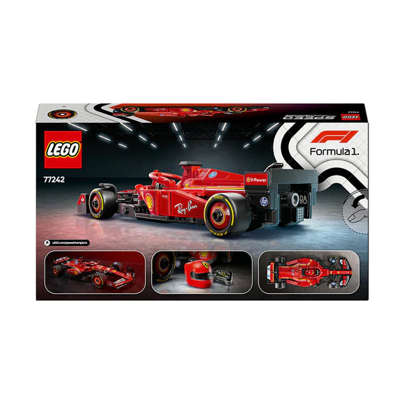 LEGO® Speed Champions Ferrari SF-24 F1® Race Car Driver Set - 77242 - 275 Piece Building Set
