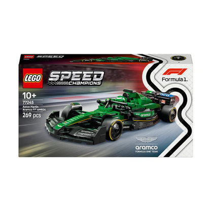 LEGO® Speed Champions Aston Martin Aramco F1® AMR24 Race Car - 77245 - 269 Piece Building Set