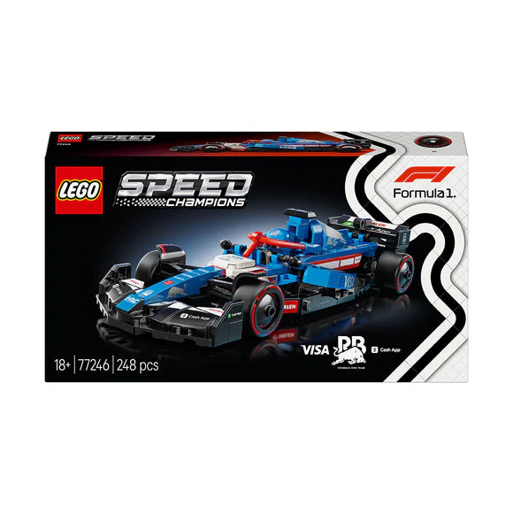 LEGO® Speed Champions Visa Cash App RB VCARB 01 F1® Race Car - 77246 - 248 Piece Building Set