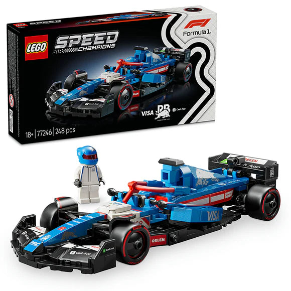 LEGO® Speed Champions Visa Cash App RB VCARB 01 F1® Race Car - 77246 - 248 Piece Building Set