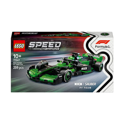 LEGO® Speed Champions KICK Sauber F1® Team C44 Race Car - 77247 - 259 Piece Building Set