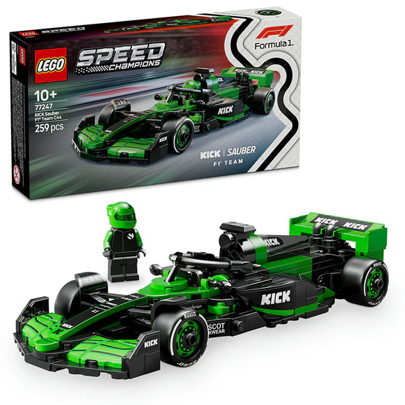 LEGO® Speed Champions KICK Sauber F1® Team C44 Race Car - 77247 - 259 Piece Building Set