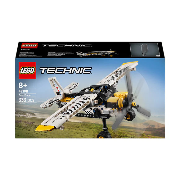 LEGO® Technic™ Bush Plane Building Toy Set for Kids - 42198 - 333 Piece Building Set