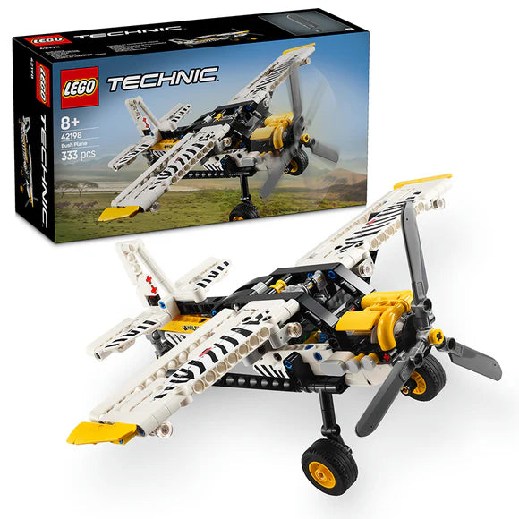 LEGO® Technic™ Bush Plane Building Toy Set for Kids - 42198 - 333 Piece Building Set