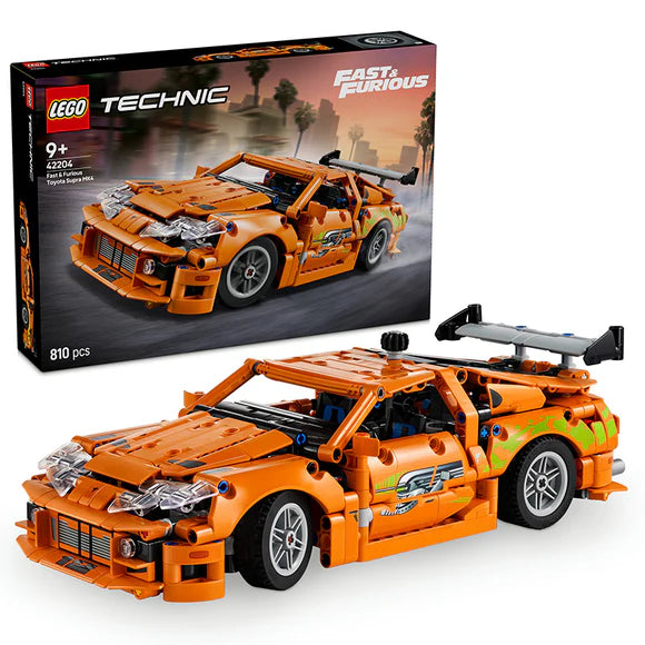 LEGO® Technic Fast and Furious Toyota Supra MK4 - 42204 - 810 Piece Building Set