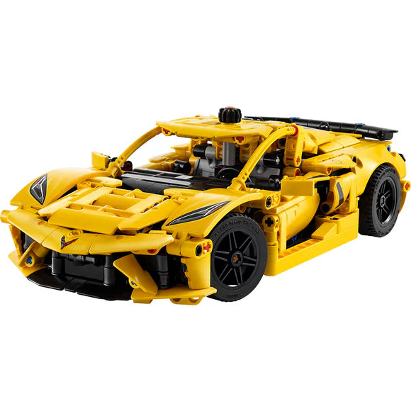 LEGO® Technic Chevrolet Corvette Stingray Yellow - 42205 - 732 Piece Building Set