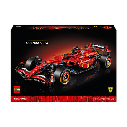 LEGO® Technic™ Ferrari SF-24 F1 Car — 42207 — 1361 Piece Building Set
