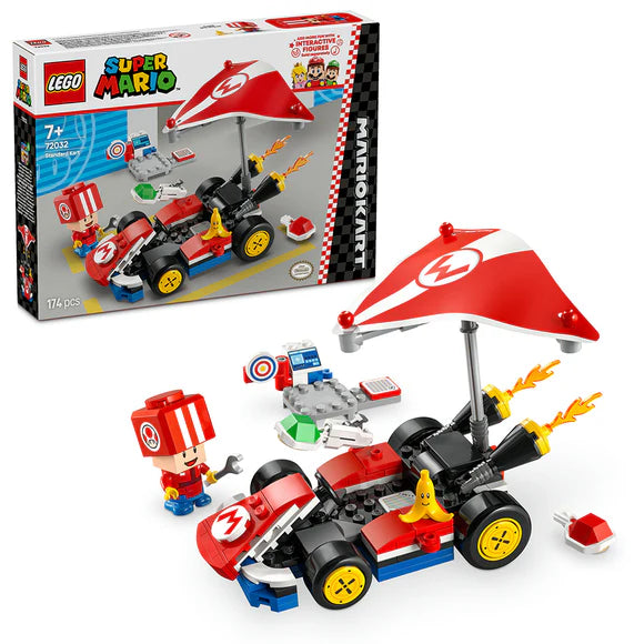 LEGO® Super Mario™: Mario Kart™ – Standard Kart - 72032 - 174 Piece Building Set