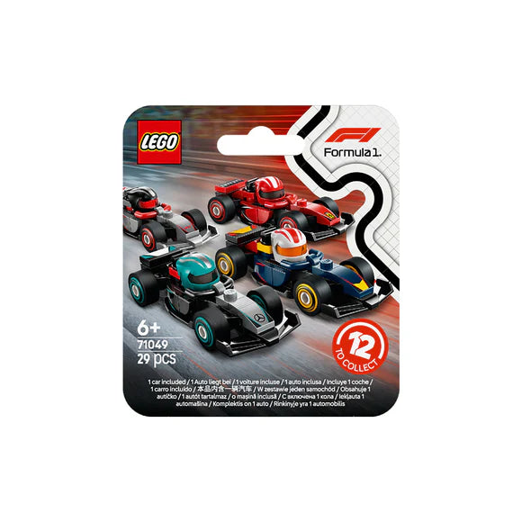 LEGO® F1® Collectible Race Cars Limited-Edition (1 of 12 to Collect) - 71049 - 29 Piece Building Set