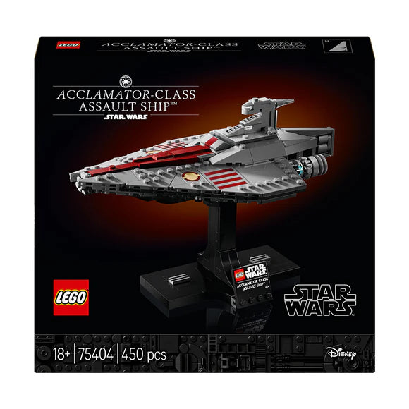 LEGO® Star Wars™ Acclamator-Class Assault Ship Model Set - 75404 - 450 Piece Building Set