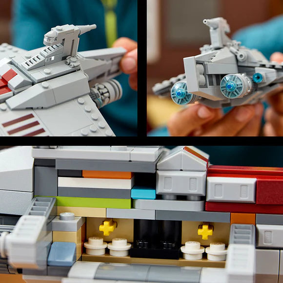 LEGO® Star Wars™ Acclamator-Class Assault Ship Model Set - 75404 - 450 Piece Building Set