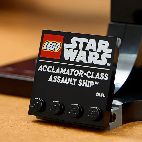 LEGO® Star Wars™ Acclamator-Class Assault Ship Model Set - 75404 - 450 Piece Building Set