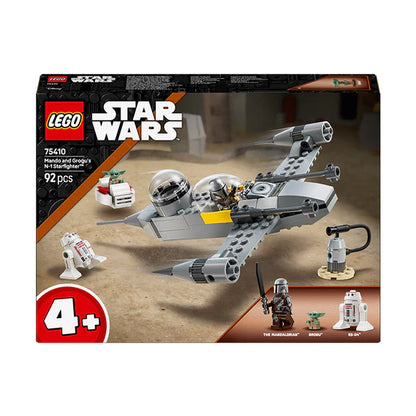 LEGO® Star Wars™ Mando and Grogu’s N-1 Starfighter - 75410 - 92 Piece Building Set