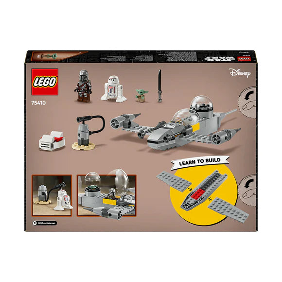 LEGO® Star Wars™ Mando and Grogu’s N-1 Starfighter - 75410 - 92 Piece Building Set