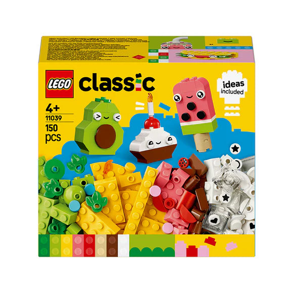 LEGO® Classic Creative Food Friends Playset - 11039 - 150 Piece Building Set