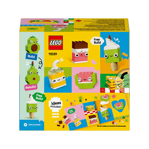 LEGO® Classic Creative Food Friends Playset - 11039 - 150 Piece Building Set