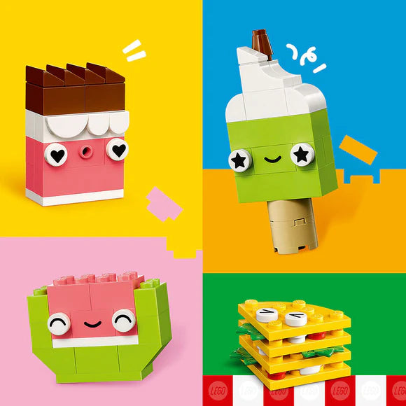 LEGO® Classic Creative Food Friends Playset - 11039 - 150 Piece Building Set