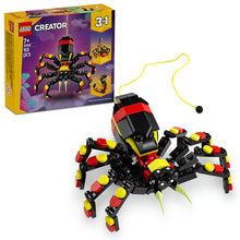 LEGO® Creator 3in1 Wild Animals: Surprising Spider Toy 31159 – 153 Piece Building Set