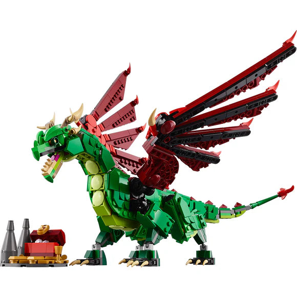 LEGO® Creator 3in1 Medieval Dragon Figure, Creative Toy - 31161 - 715 Piece Building Set