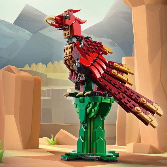 LEGO® Creator 3in1 Medieval Dragon Figure, Creative Toy - 31161 - 715 Piece Building Set
