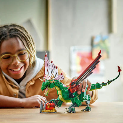 LEGO® Creator 3in1 Medieval Dragon Figure, Creative Toy - 31161 - 715 Piece Building Set