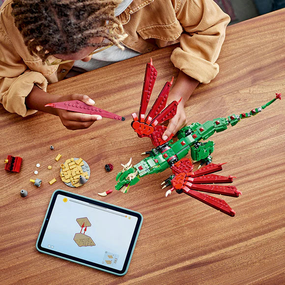LEGO® Creator 3in1 Medieval Dragon Figure, Creative Toy - 31161 - 715 Piece Building Set