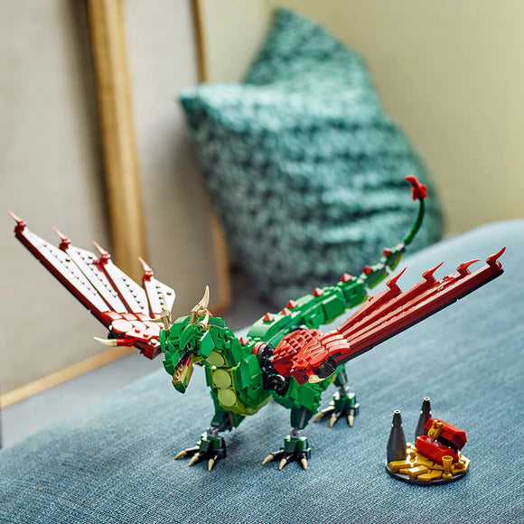 LEGO® Creator 3in1 Medieval Dragon Figure, Creative Toy - 31161 - 715 Piece Building Set